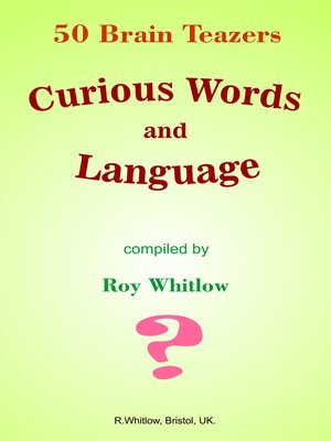 cover image of Curious Words and Language